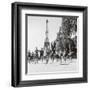 Champs de Mars Gardens-Robert Doisneau-Framed Art Print