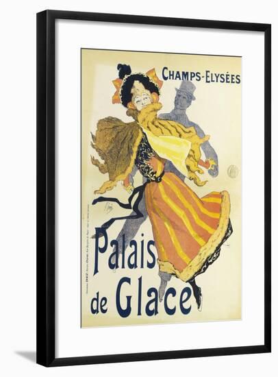 Champs-Elysees, Palais De Glace-Jules Chéret-Framed Giclee Print