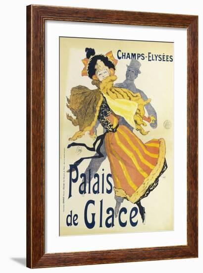 Champs-Elysees, Palais De Glace-Jules Chéret-Framed Giclee Print