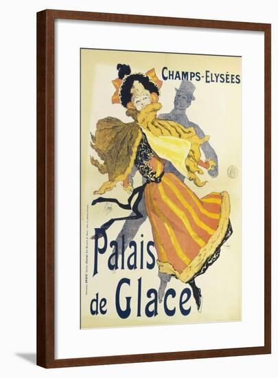 Champs-Elysees, Palais De Glace-Jules Chéret-Framed Giclee Print