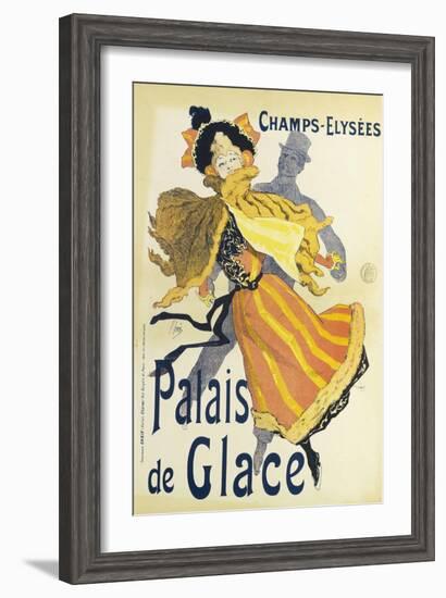 Champs-Elysees, Palais De Glace-Jules Chéret-Framed Giclee Print