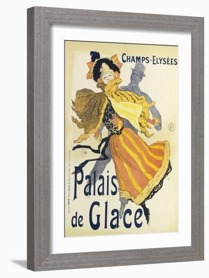 Champs-Elysees, Palais De Glace-Jules Chéret-Framed Giclee Print