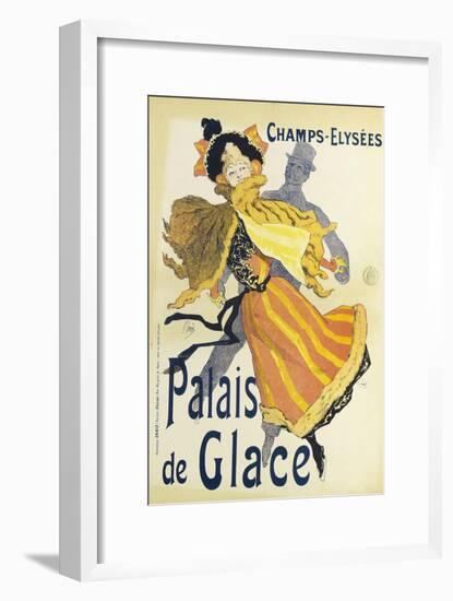 Champs-Elysees, Palais De Glace-Jules Chéret-Framed Giclee Print