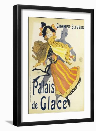 Champs-Elysees, Palais De Glace-Jules Chéret-Framed Giclee Print