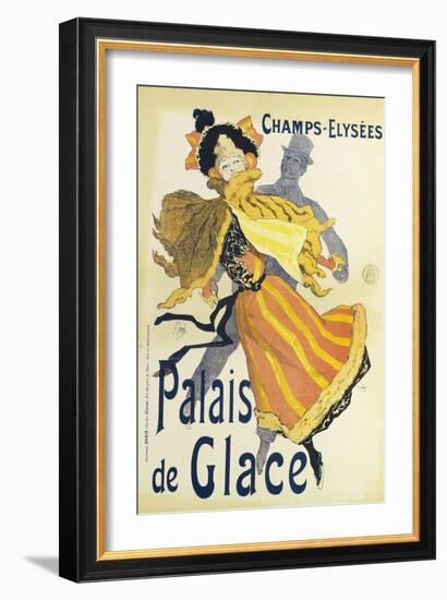 Champs-Elysees, Palais De Glace-Jules Chéret-Framed Giclee Print