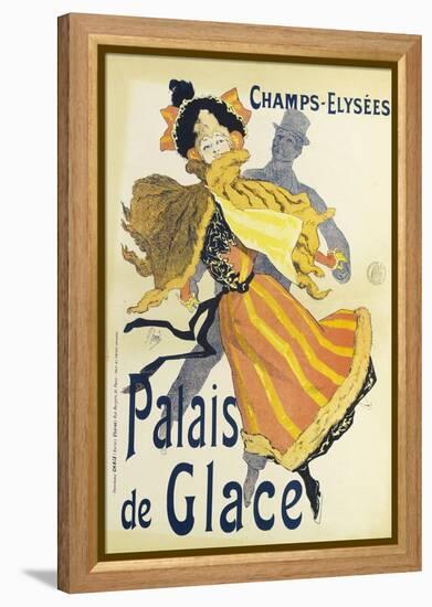 Champs-Elysees, Palais De Glace-Jules Chéret-Framed Premier Image Canvas