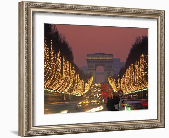 Champs Elysees, Paris, France-Jon Arnold-Framed Photographic Print