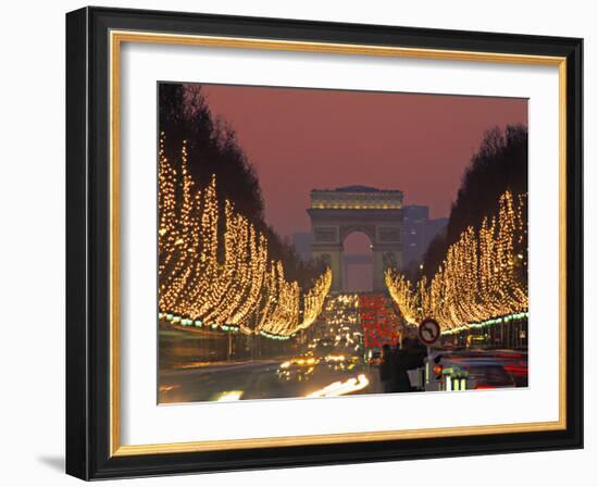 Champs Elysees, Paris, France-Jon Arnold-Framed Photographic Print