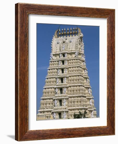 Chamundeswara Temple, Chamundi Hills, Mysore, Karnataka, India-Occidor Ltd-Framed Photographic Print