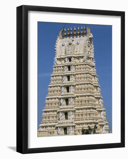 Chamundeswara Temple, Chamundi Hills, Mysore, Karnataka, India-Occidor Ltd-Framed Photographic Print