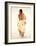 Chan-Cha-Uia-Teuin, Teton Woman-Karl Bodmer-Framed Art Print