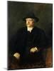 Chancellor Otto Von Bismarck (1815-98), 1849-Franz Seraph von Lenbach-Mounted Giclee Print