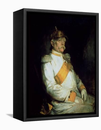 Chancellor Otto Von Bismarck (1815-98) 1890-Franz Seraph von Lenbach-Framed Premier Image Canvas