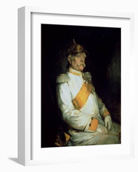 Chancellor Otto Von Bismarck (1815-98) 1890-Franz Seraph von Lenbach-Framed Giclee Print