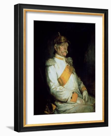 Chancellor Otto Von Bismarck (1815-98) 1890-Franz Seraph von Lenbach-Framed Giclee Print