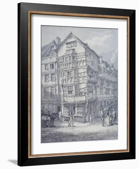 Chancery Lane, London, 1814-Thomas Hearne-Framed Giclee Print