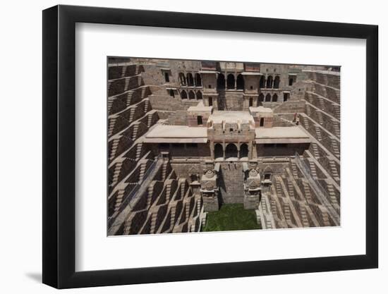 Chand Baori Step Well at Abhaneri, Rajasthan, India, Asia-Martin Child-Framed Photographic Print