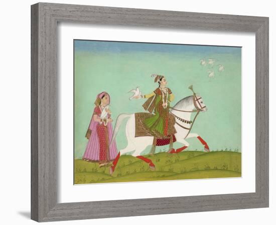 Chand Bibi Hawking-null-Framed Giclee Print