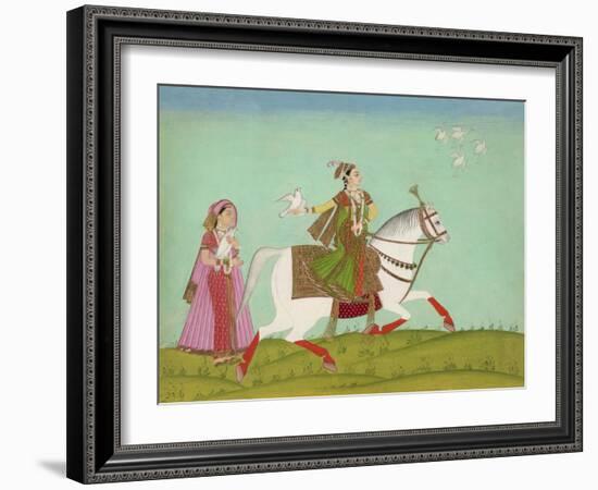 Chand Bibi Hawking-null-Framed Giclee Print