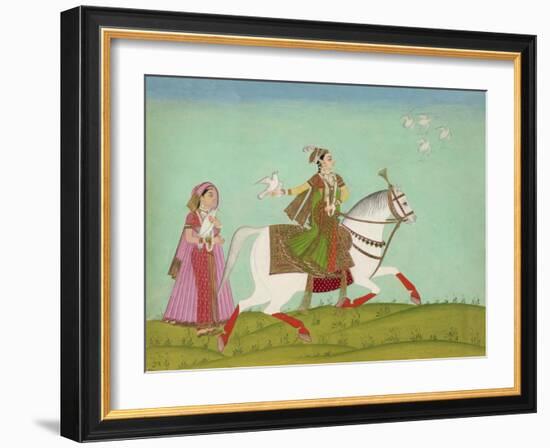 Chand Bibi Hawking-null-Framed Giclee Print