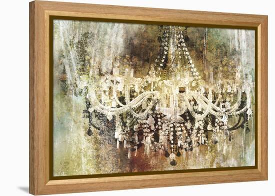 Chandelier Art II-Eric Yang-Framed Stretched Canvas