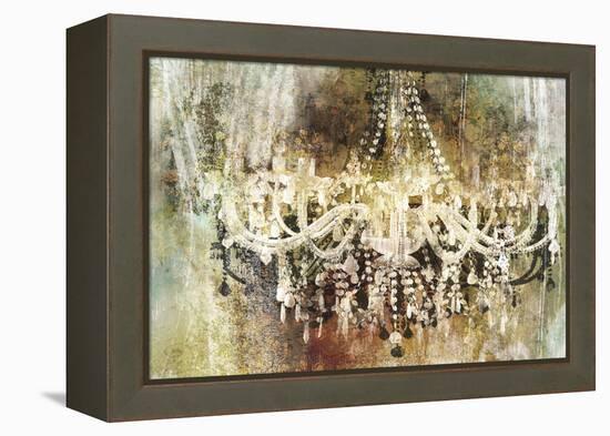 Chandelier Art II-Eric Yang-Framed Stretched Canvas