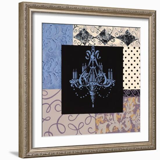 Chandelier I-Pamela Desgrosellier-Framed Art Print