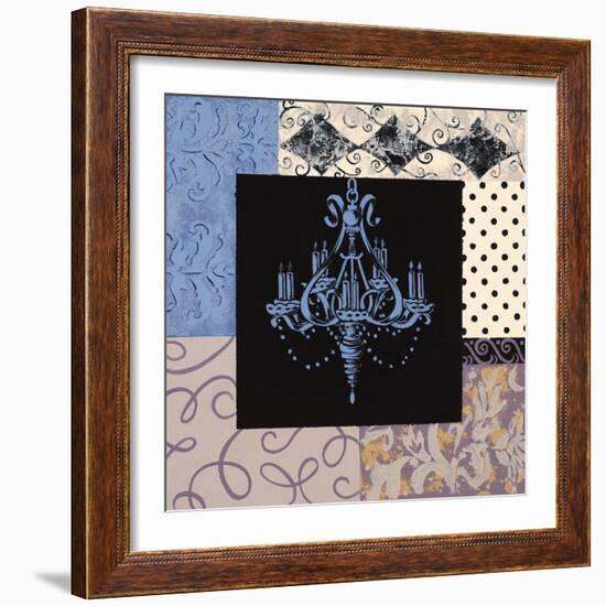 Chandelier I-Pamela Desgrosellier-Framed Art Print