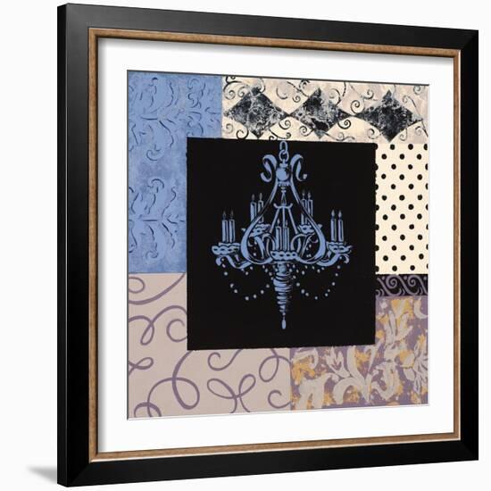 Chandelier I-Pamela Desgrosellier-Framed Art Print