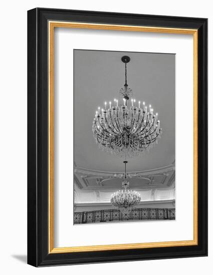 Chandeliers (detail)-Erin Clark-Framed Art Print