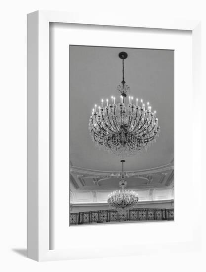 Chandeliers (detail)-Erin Clark-Framed Art Print