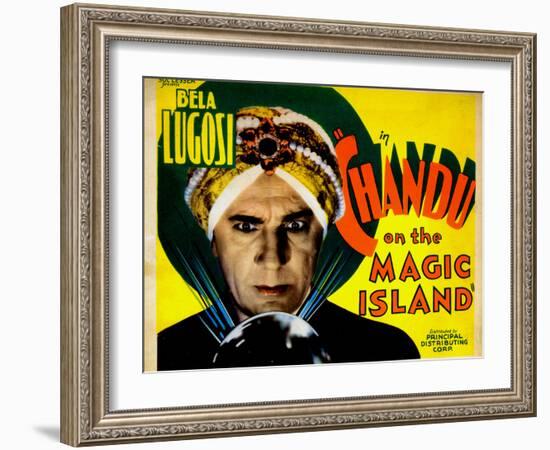 Chandu on the Magic Island, Bela Lugosi, 1935-null-Framed Photo