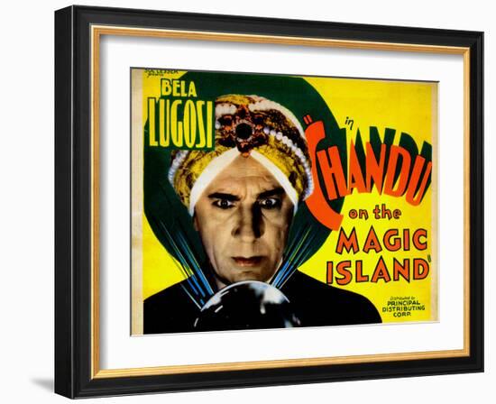 Chandu on the Magic Island, Bela Lugosi, 1935-null-Framed Photo