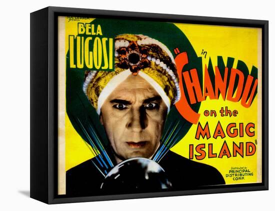 Chandu on the Magic Island, Bela Lugosi, 1935-null-Framed Stretched Canvas