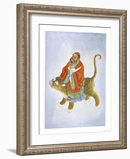 Chang Tao-Ling Chinese Philosopher Founder of Taoism-null-Framed Premium Giclee Print