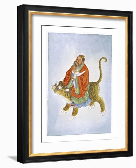 Chang Tao-Ling Chinese Philosopher Founder of Taoism-null-Framed Premium Giclee Print