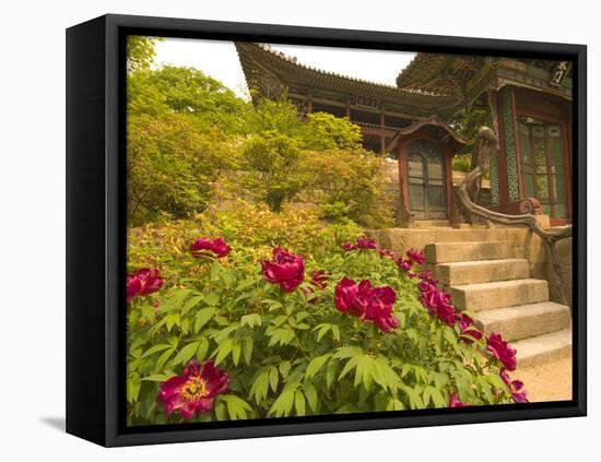 Changdeokgung Palace, Huwon Secret Garden, Seoul, South Korea-Ellen Clark-Framed Premier Image Canvas