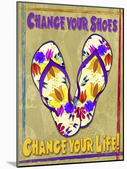 Change Your Shoes-Kate Ward Thacker-Mounted Giclee Print