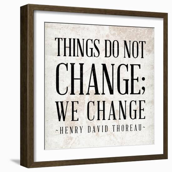 Change-null-Framed Premium Giclee Print