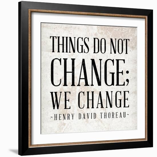 Change-null-Framed Premium Giclee Print