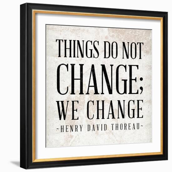 Change-null-Framed Premium Giclee Print