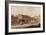 Changing Horses to the Mail Coach (Coloured Engraving)-James Pollard-Framed Giclee Print