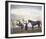 Changing Horses-Sir Alfred Munnings-Framed Premium Giclee Print