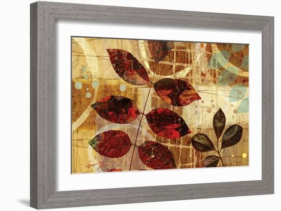 Changing Leaves II-Eric Yang-Framed Premium Giclee Print