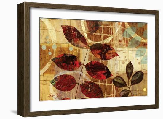 Changing Leaves II-Eric Yang-Framed Premium Giclee Print