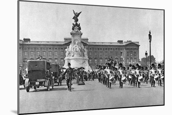 Changing of the Guard, Buckingham Palace, London, 1926-1927-McLeish-Mounted Giclee Print