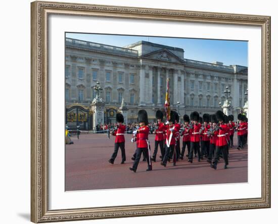 Changing of the Guard, Buckingham Palace, London, England, United Kingdom, Europe-Alan Copson-Framed Photographic Print