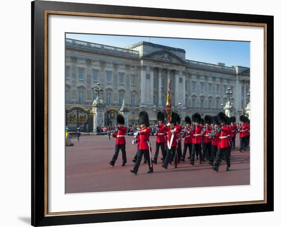 Changing of the Guard, Buckingham Palace, London, England, United Kingdom, Europe-Alan Copson-Framed Photographic Print