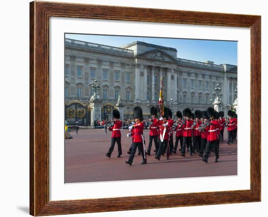 Changing of the Guard, Buckingham Palace, London, England, United Kingdom, Europe-Alan Copson-Framed Photographic Print