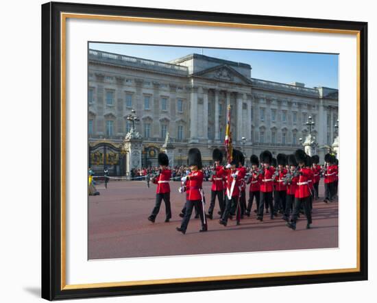 Changing of the Guard, Buckingham Palace, London, England, United Kingdom, Europe-Alan Copson-Framed Photographic Print